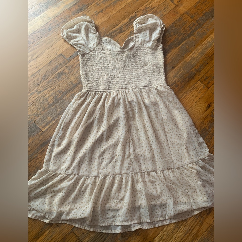 Sweetheart Front Dress Cheetah Print (L)